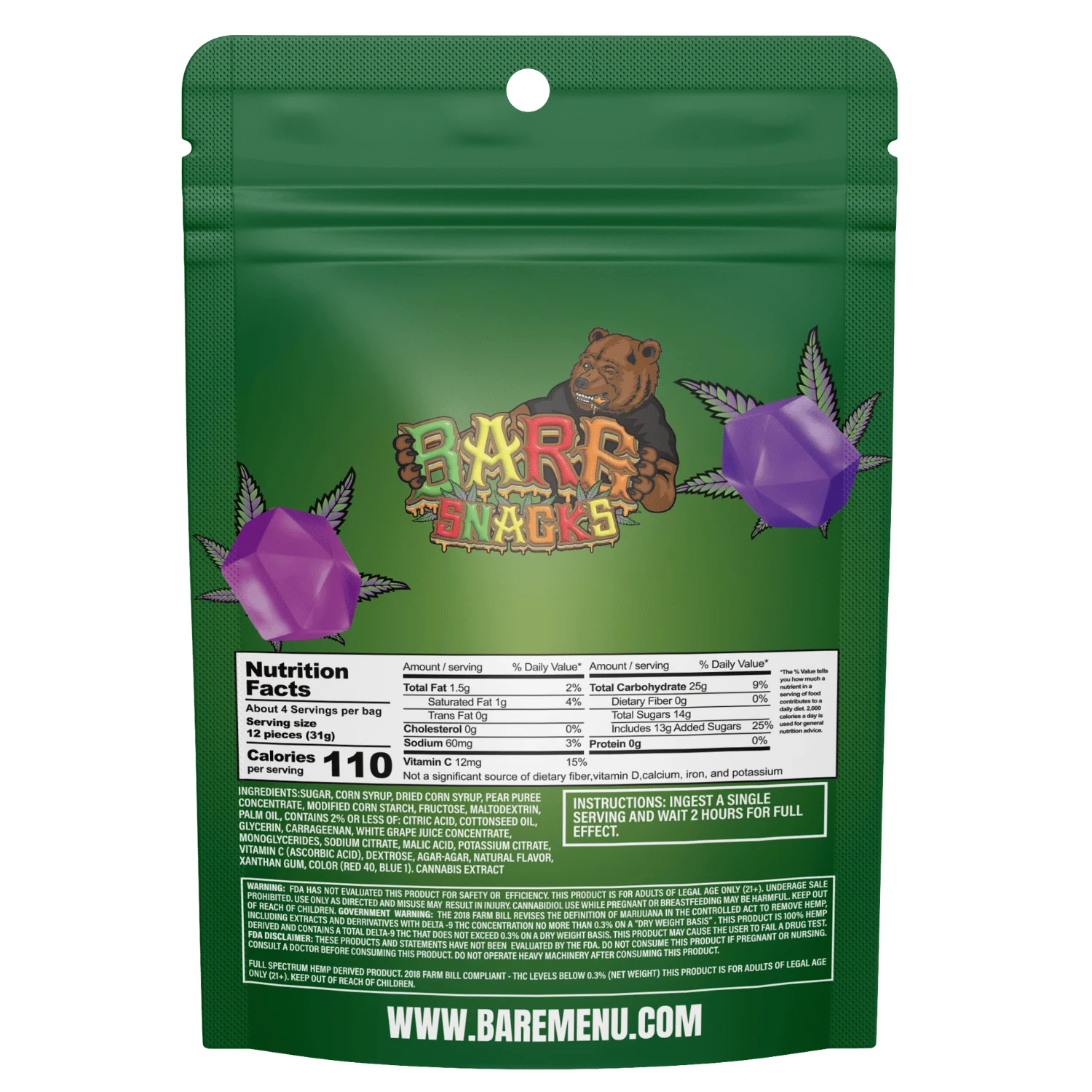 GUSH DROPS SOUR BERRY