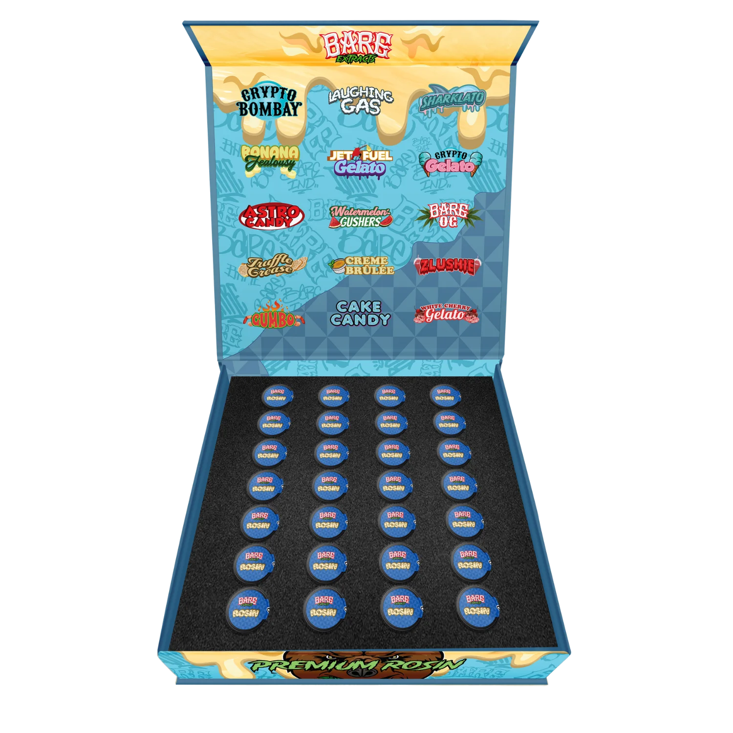 BARE ROSIN 28 PACK 1 Oz TOTAL