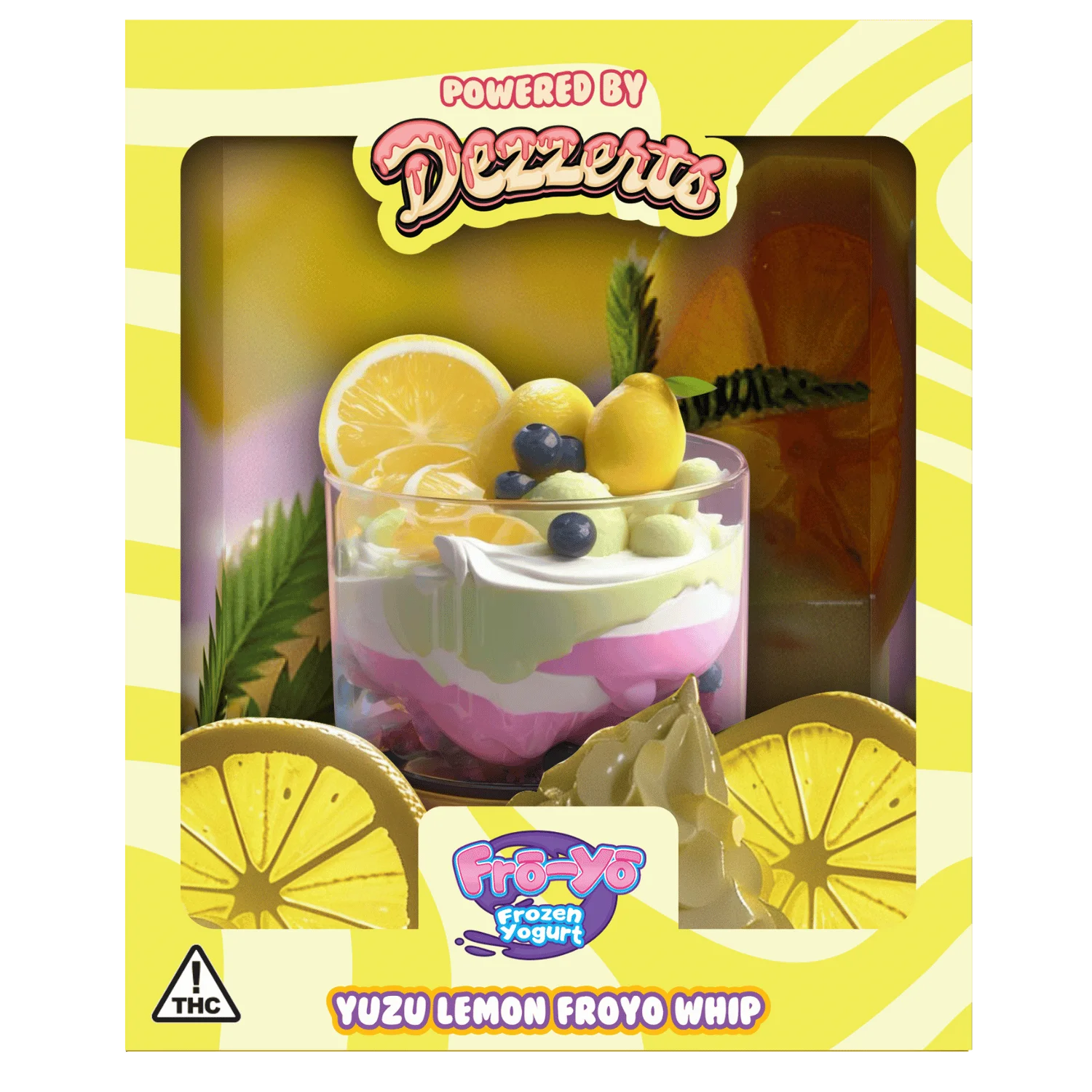 PINEAPPLE GINGER FROYO DRIZZLE