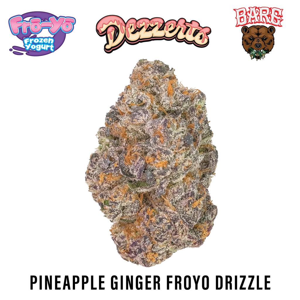 PINEAPPLE GINGER FROYO DRIZZLE