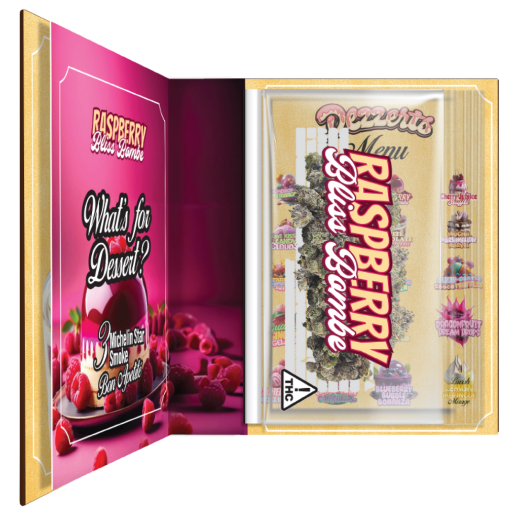 Raspberry Bliss Bombé