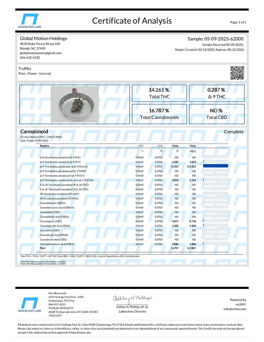 Trufflez  Premium Indica Leaning Hybrid Flower