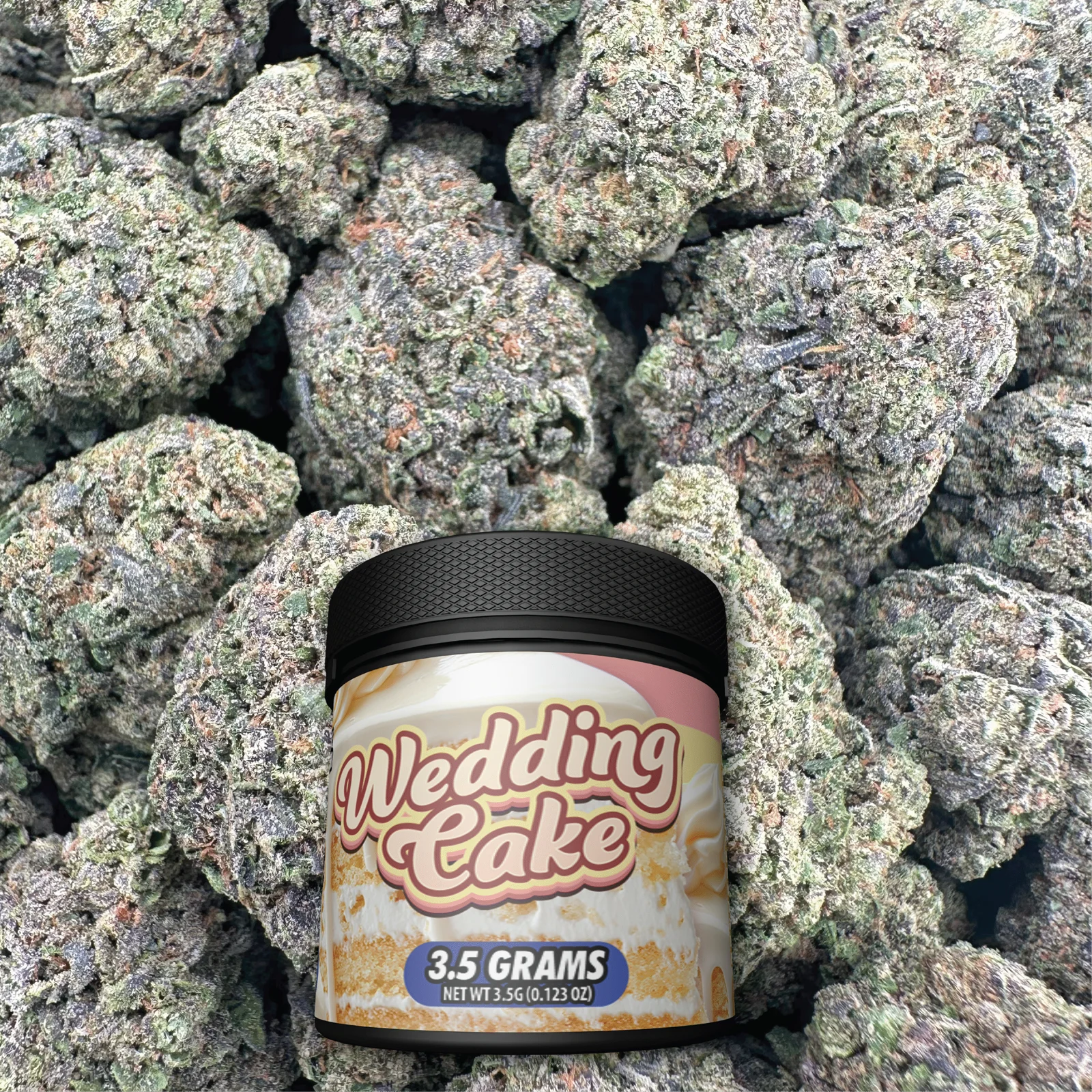 Wedding Cake Indica-Dominant Hybrid Flower