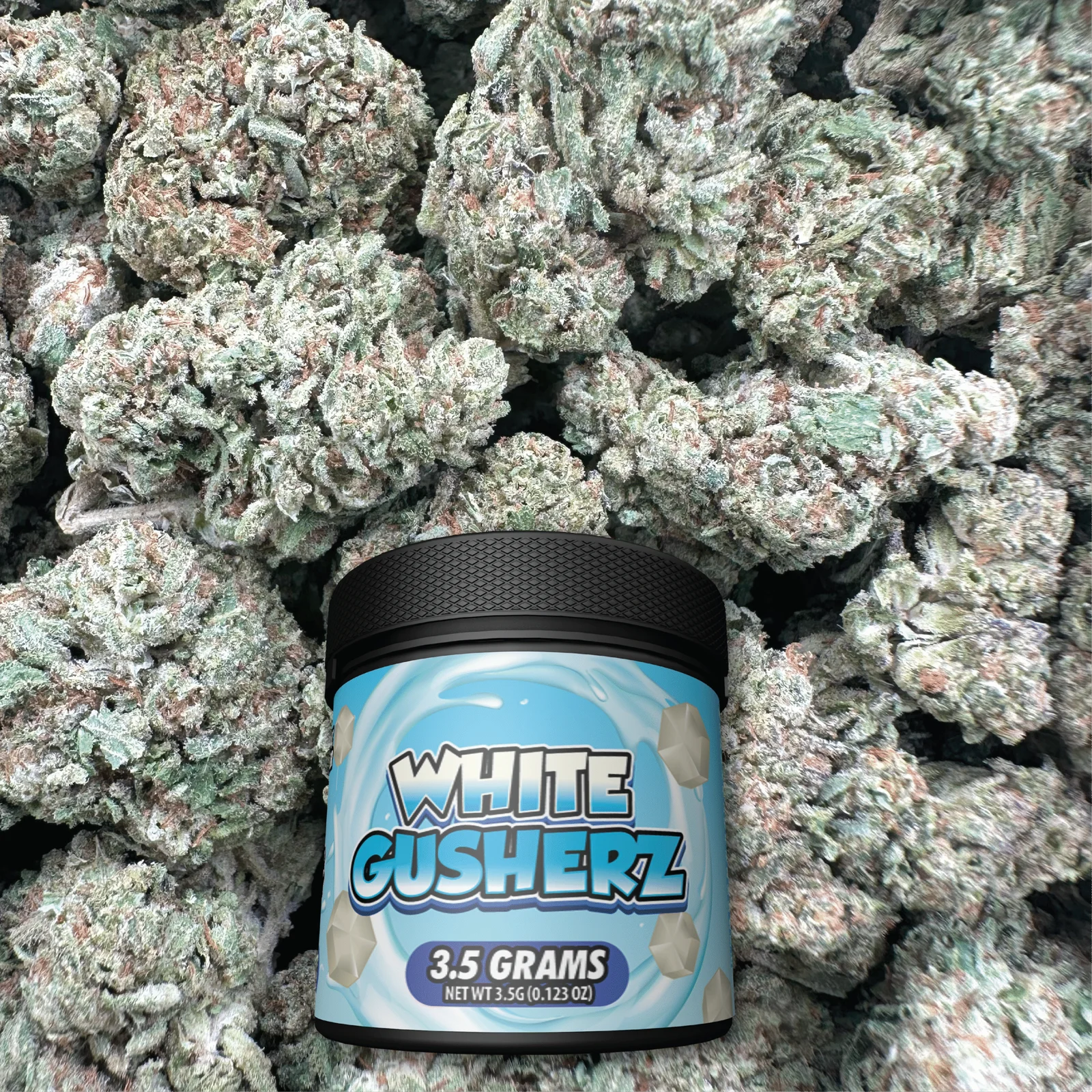 White Gusherz Top Shelf Sativa