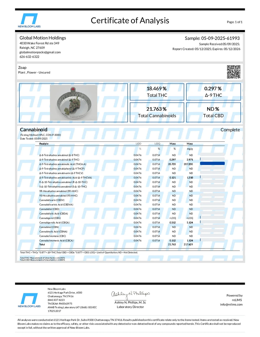 Zoap Top Shelf Hybrid