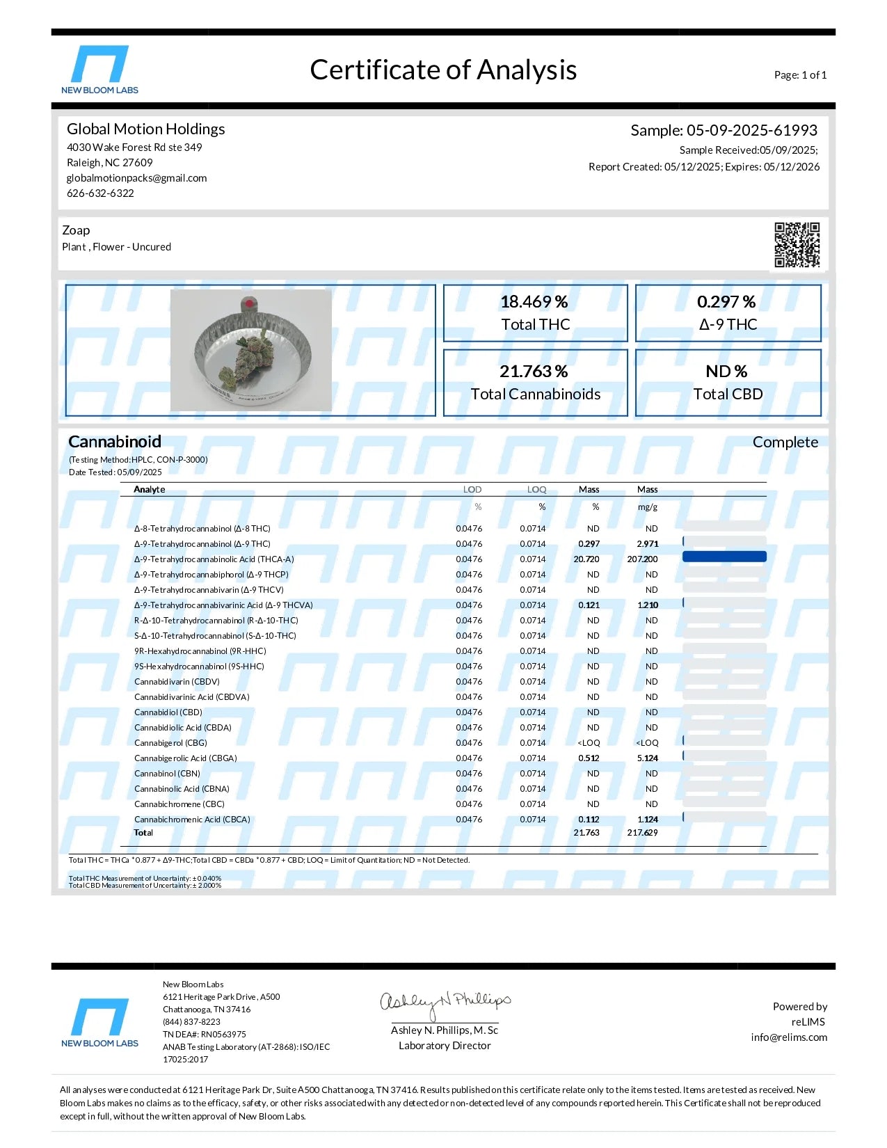 Zoap Top Shelf Hybrid